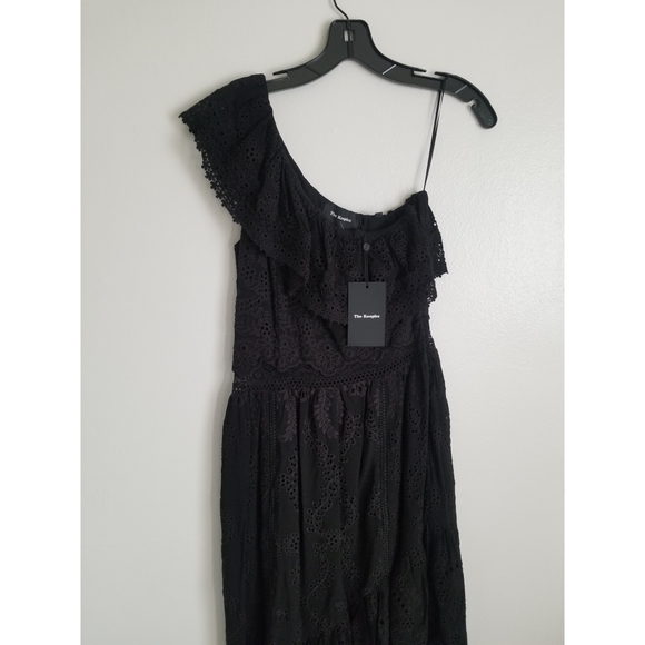 The Kooples One Shoulder Embroidered Dress - Picture 4 of 15